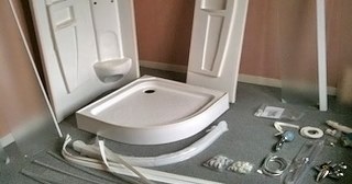Установка душевой кабины Луховицы, цена от 2947 руб.